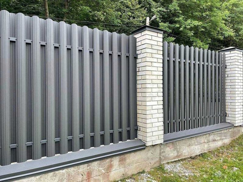 Штакетник  Штахетник Паркан з Штахет Металеві Штахети Київ
