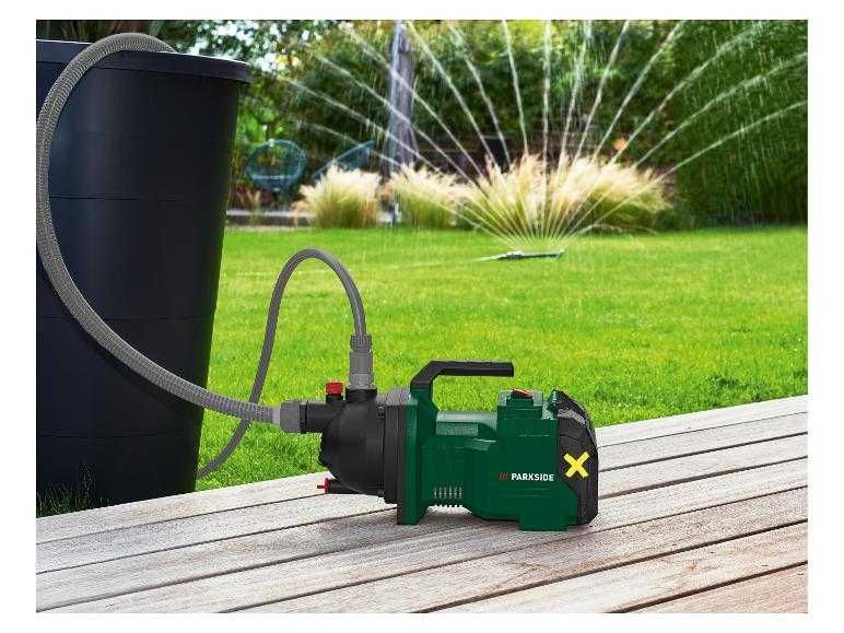 Bomba de jardim Parkside a bateria 40 V