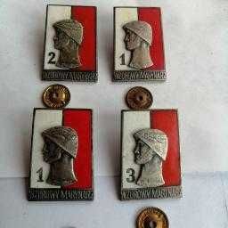 Odznaki wojskowe to co na foto