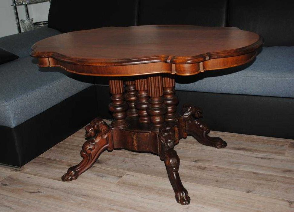 Стол антикварный (реставрация). Стіл 19ст у відмінному стані 114*79 см