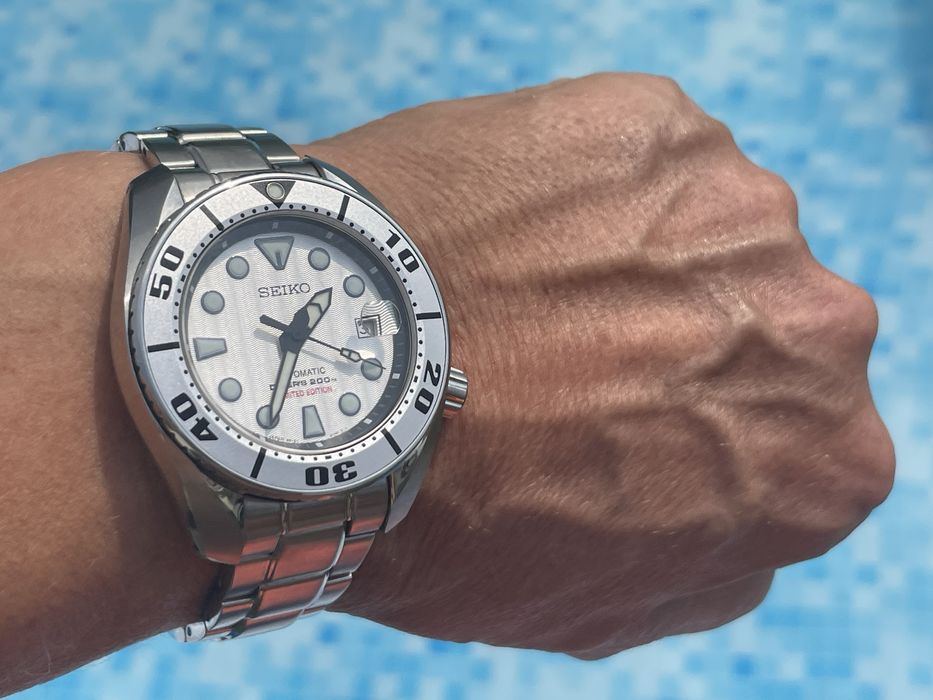 Rarytas SEIKO SUMO Prospex SPB029J1 Limitowany komplet maska