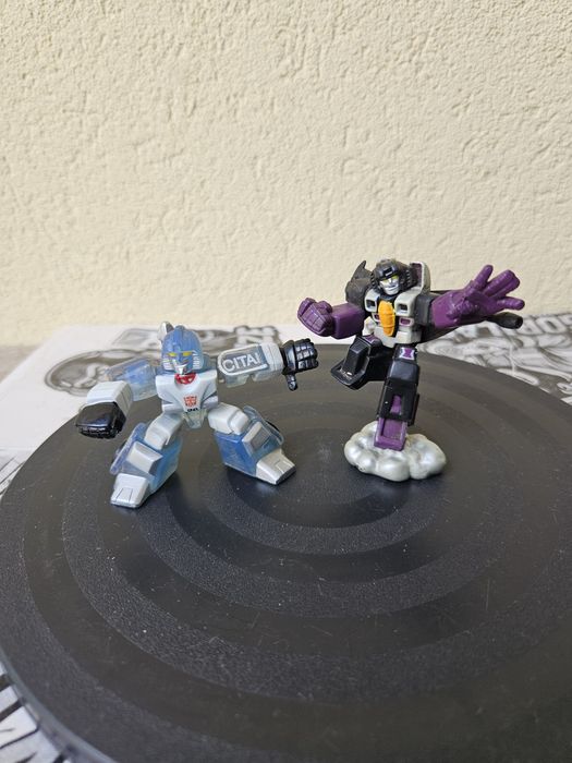 Transformers Robot Heroes Mini Figures - Mirage & Skywarp