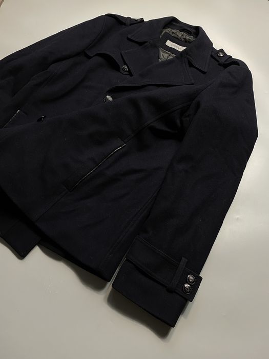 Lagerfeld чоловіче пальто зима осінь двубортне шерсть