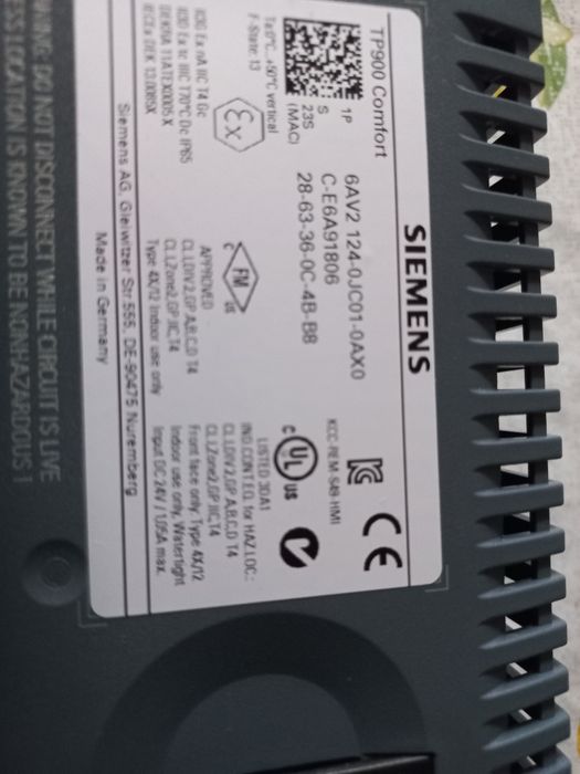 Siemens TP 900 Comfort