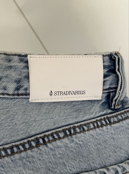 Calças de ganga Stradivarius cintura alta