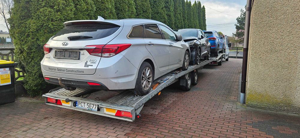 Transport Pojazdów Holowanie Pomoc Drogowa Lubasz Polska Europa