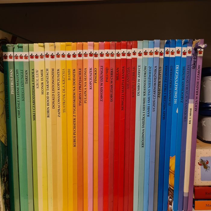 Bajki Walt Disney - klasyka bajek - zestaw książek