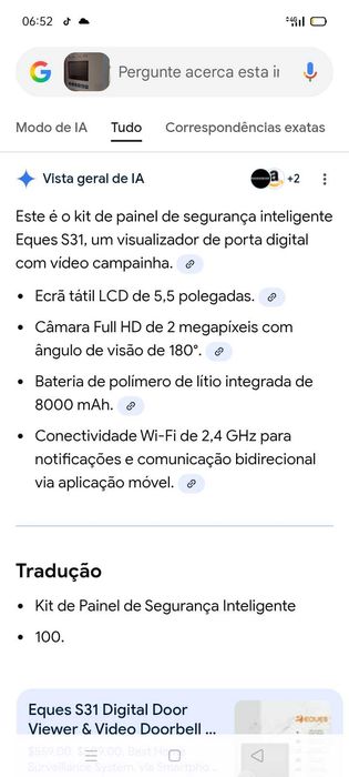 Alarme Pro. Conjunto 135€. Oportunidades