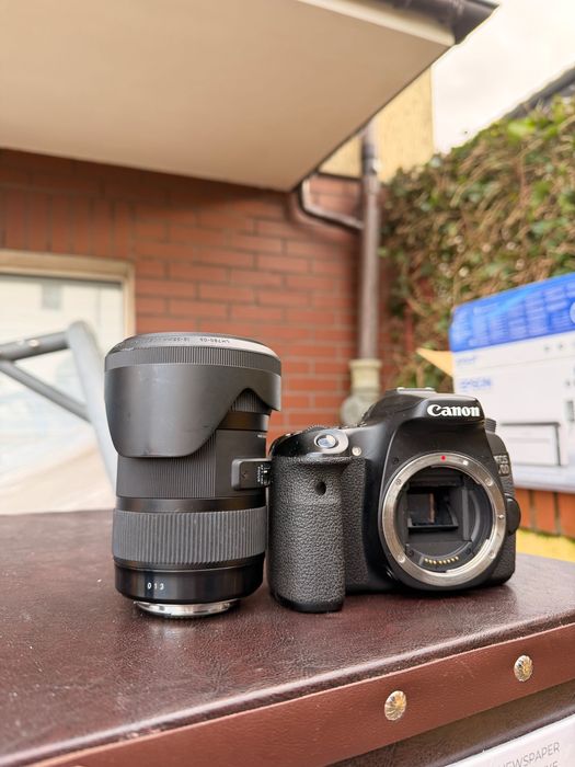 Canon 70D + Obiektyw Sigma 18-35