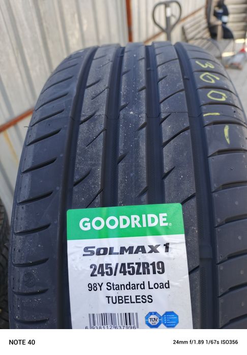 Nowe opony letnie Goodride Solmax 1 245/45/19 25r