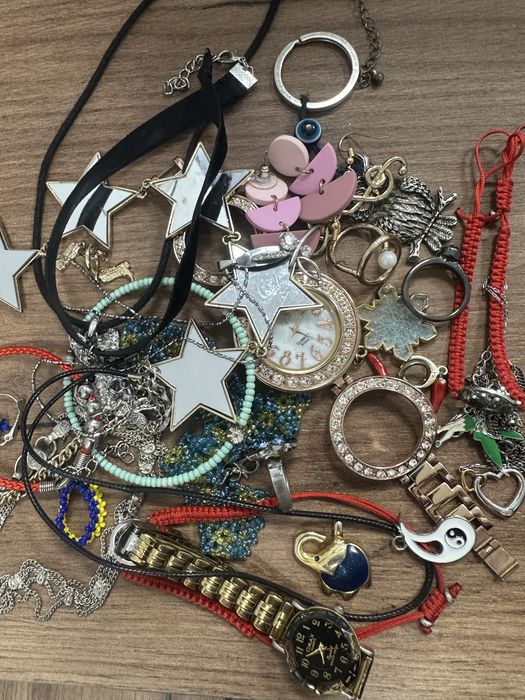 Лот біжутерії, прикраси