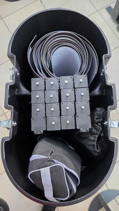 2 Malas expositor reforçada com estrutura Pop Up dobrável