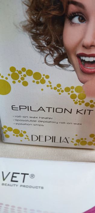 Kit Depilação Cera Depilia Roll-on