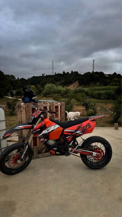 KTM EXC 125 supermotard 4kw