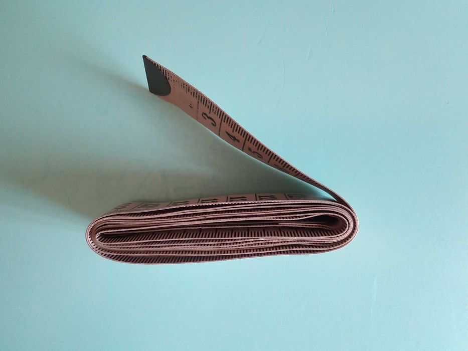 Fita métrica de costura, vintage, da marca Singer, fab. em Inglaterra