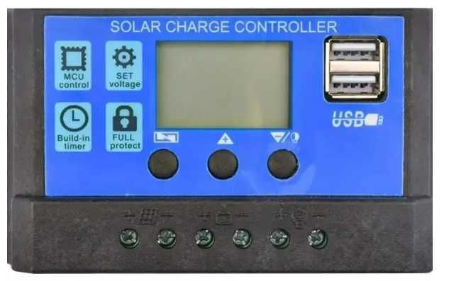 Solarny regulator ładowania akumulatora - max prąd ładowania 60A - mocny kontroler
