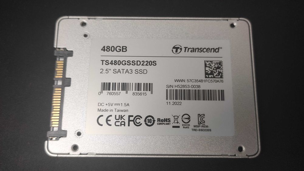 SSD диск 480 GB Transcend SSD220S Premium