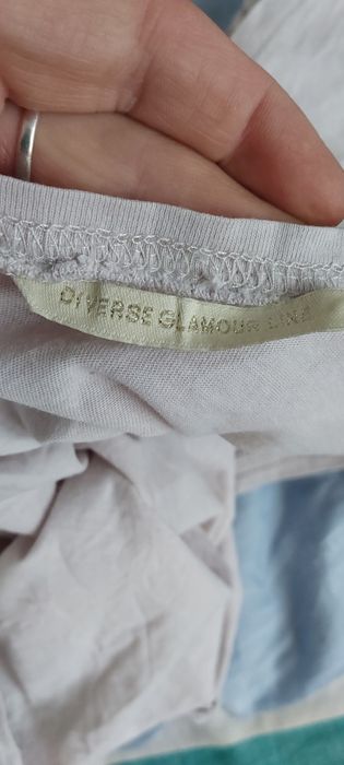 Bluzka top t-shirt krotki rękaw L diverse