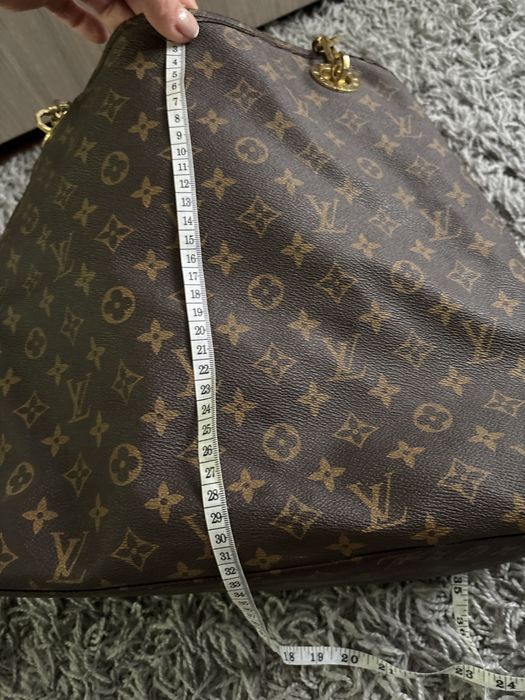 Torba LV duża brązowa