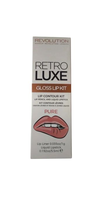 Makeup Revolution Retro Luxe Gloss Lip Kit Pure

Błyszczyk plus Kontur