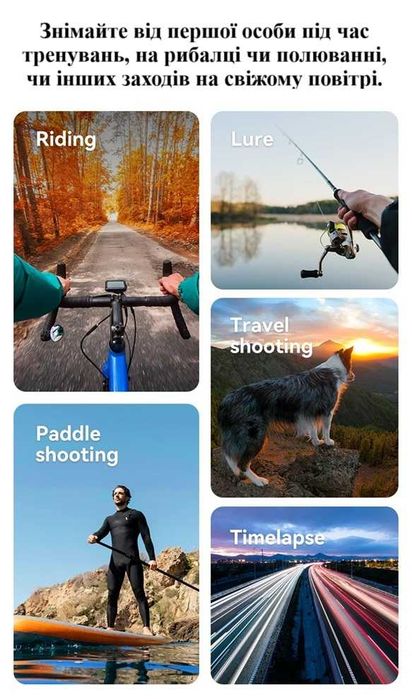 Якісне магнітне кріплення Telesin тримач для GoPro Insta360 DJI Action