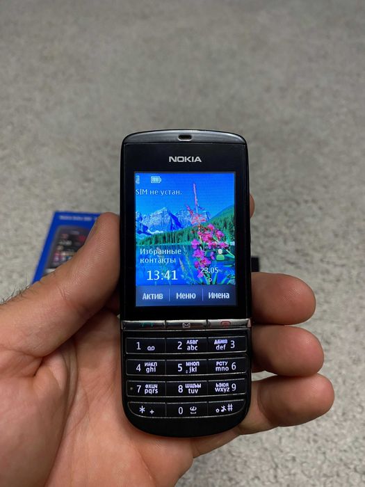 Мобільний телефон Nokia Asha 300 Graphite мобильный сенсорный