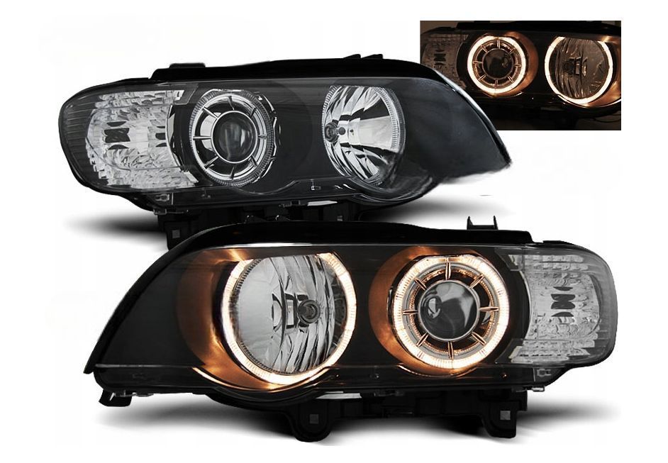 LAMPY BMW X5 E53 99-03 Rok XENON D2S DEPO BLACK