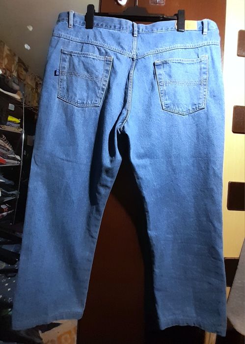 Ого-го какой размерчик джинсы на крупного мужчину, джинсы батал