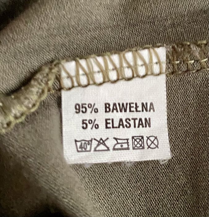 Bawełniana bluzka tunika do getrów XL 44