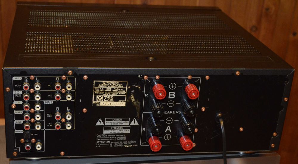 Pioneer A-656 MK II Wzmacniacz stereo 2x100w/8 Ohm Super stan