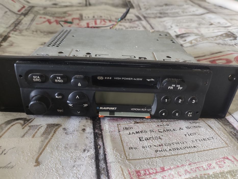Кассетная автомагнитола blaupunkt verona rcr 127