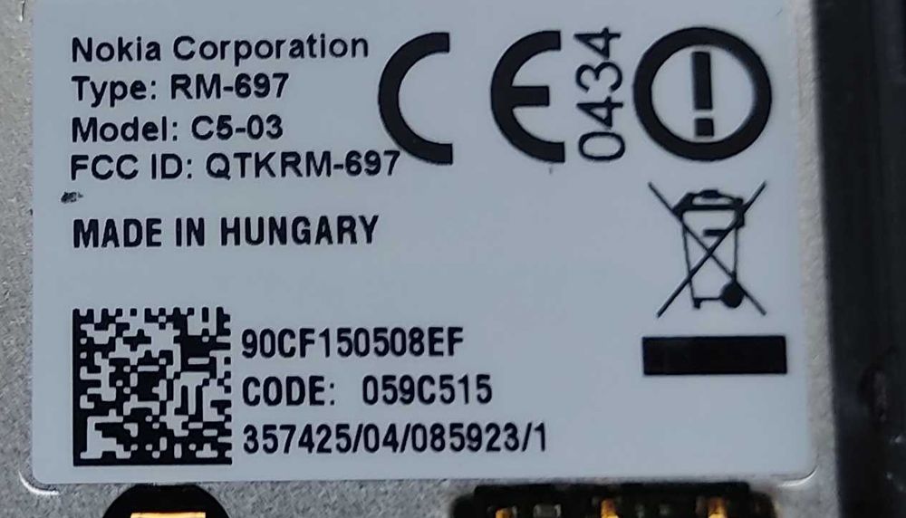Nokia  C5-03 oryginał