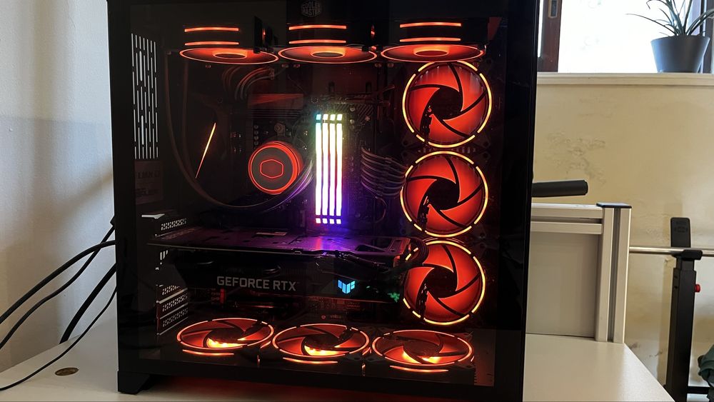 Pc gamer com leds