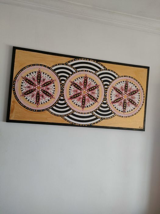 Tela pintada á mão64409510604290123