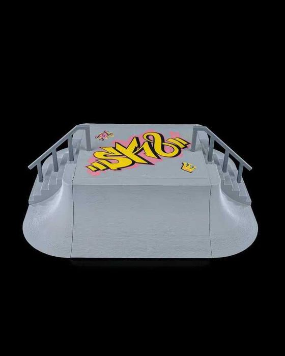 Quarter Pipe Funbox - mini Parque skate de dedos | impressão 3D Bus