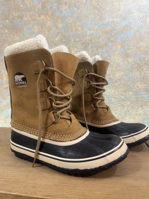Теплі зимові чоботи  Sorel Натуральні 39 р на 24,5 см унти
