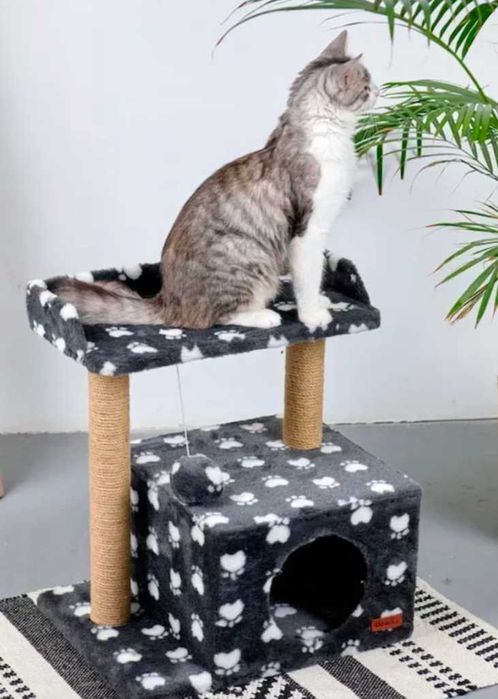 Когтеточка Будиночок для кота Компакт Дряпка Царапка Акція-35%