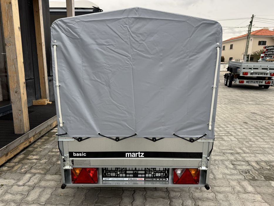 Atrelado MARTZ BASIC 150 + lona de cobertura NOVO