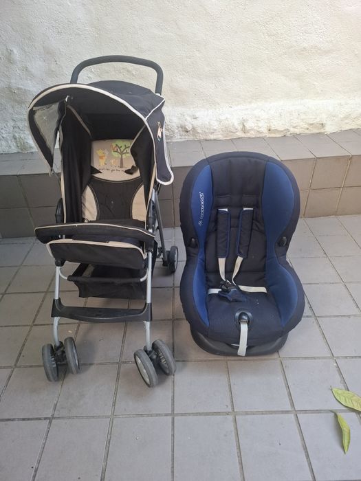 Carrinho e Cadeira de Bebê