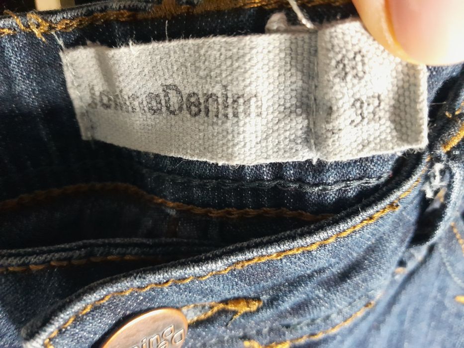 Spodnie jeansowe dla niskiej 40