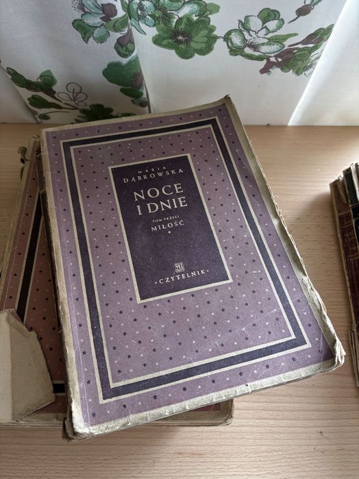 Maria Dąbrowska  Noce i dnie (kompletna saga w czterech tomach/pięciu wolumenach)