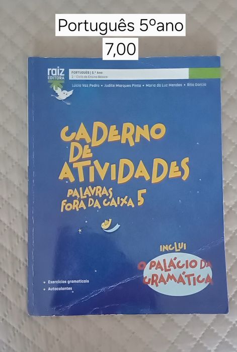 Cadernos de atividades 5ºano