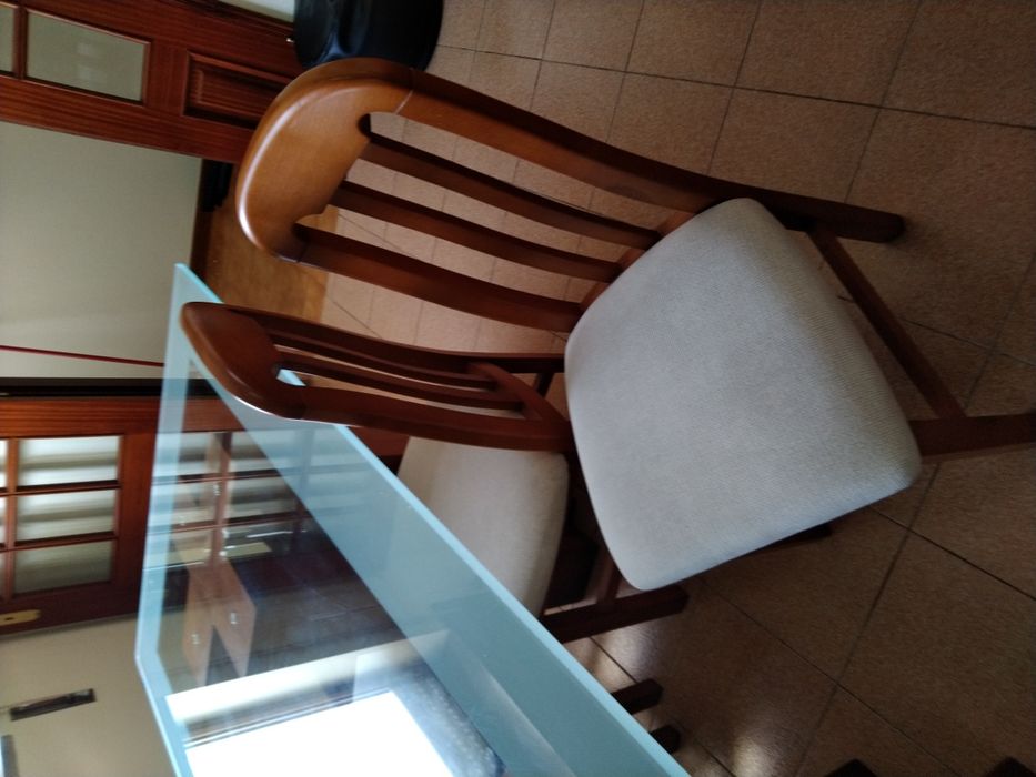 Mesa sala em vidro