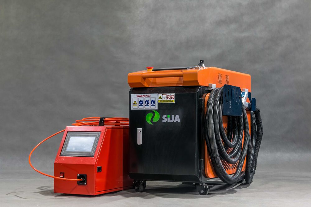 Spawarka laserowa ręczna 2KW, 2000W FV23% SIJA Polskie menu