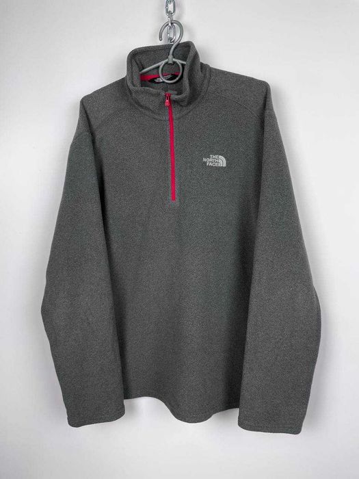 Чоловіча сіра флісова кофта the north face polartec