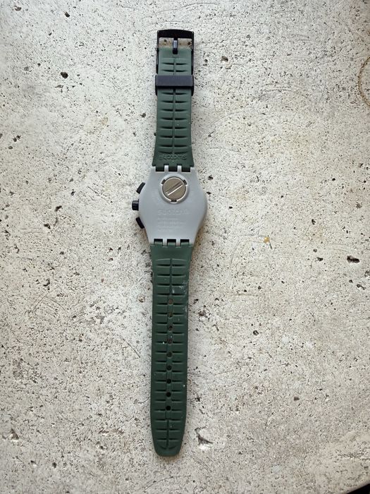 Swatch Irony Chronograph Verde Militar Original