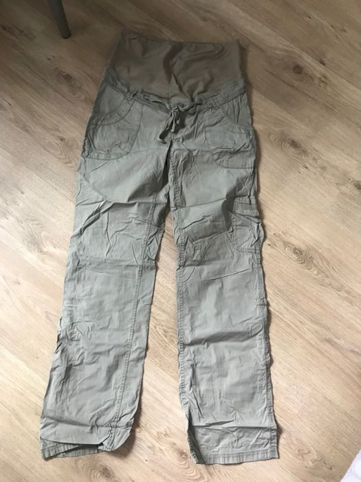 7 SZTUk Spodnie ciążowe rozm. 40 H&M Mamalicious Branco 7 sztuk