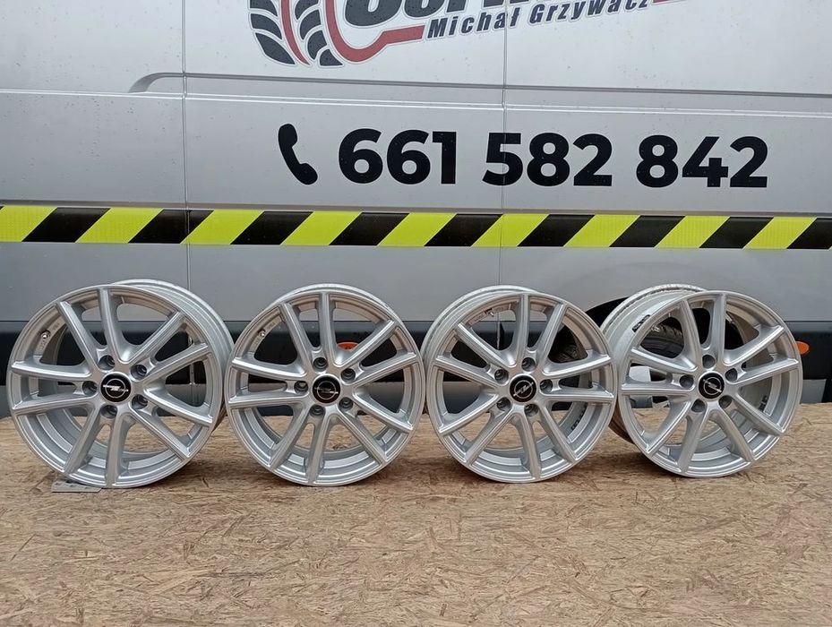 felgi aluminiowe 5x105 r15 6,5j et38 opel astra k chevrolet aveo