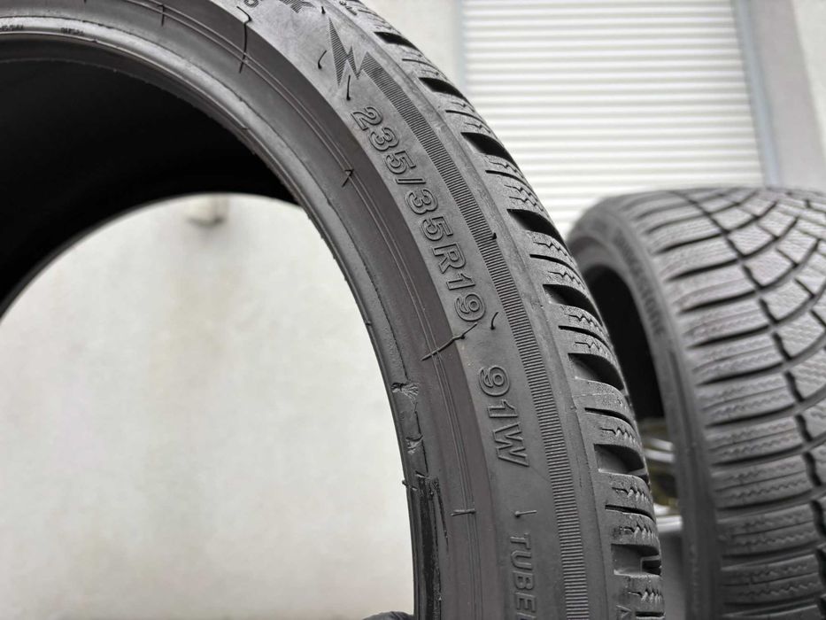 2szt zimowe 235/35R19 Bridgestone 7mm 2021r świetny stan! Z862 gwaranc
