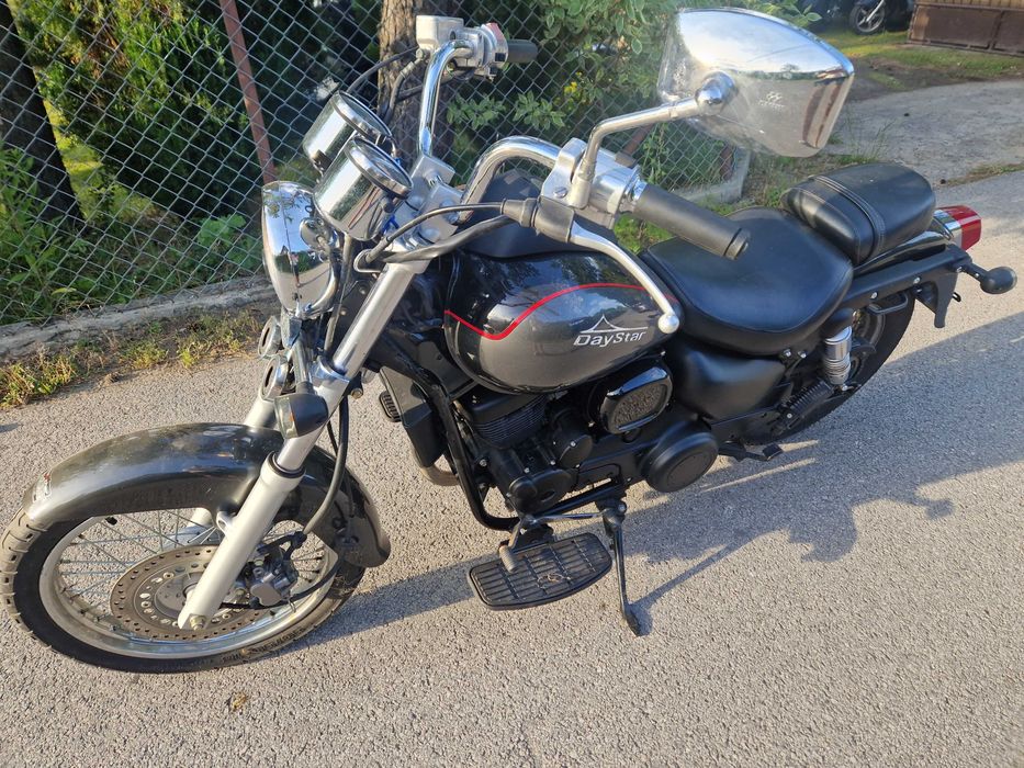 Daelim VL 125 cm3 2006r kufry niski przebieg V126 wl intruder